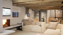 Sala d'estar de Casa o xalet en venda en Puigcerdà amb Calefacció, Jardí privat i Parquet