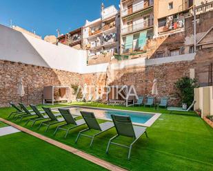 Terrace of Flat to rent in  Barcelona Capital  with Air Conditioner, Furnished and Oven