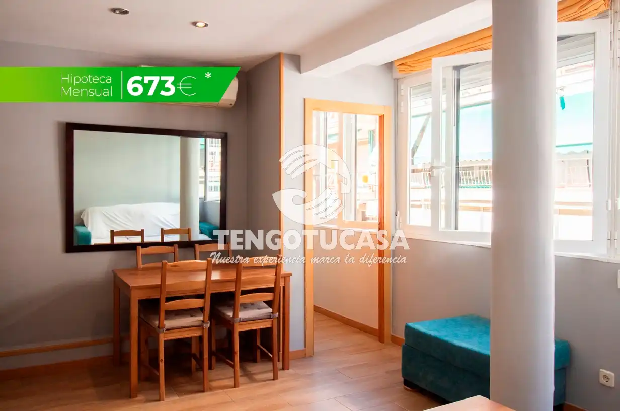 Bedroom of Flat for sale in Madrid  with Air Conditioner, Heating and Furnished