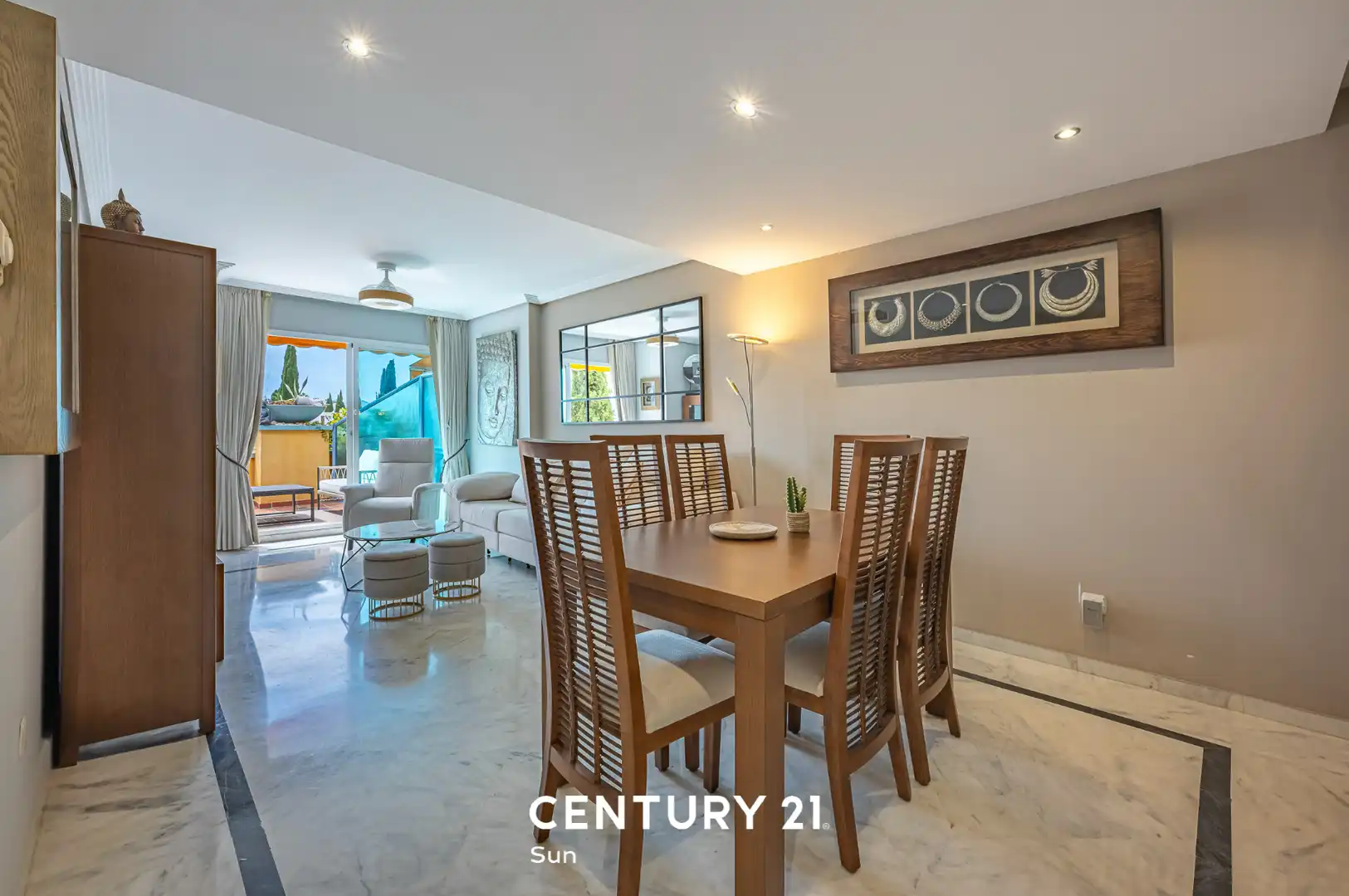 Dining room of Attic for sale in Marbella  with Air Conditioner, Heating and Terrace