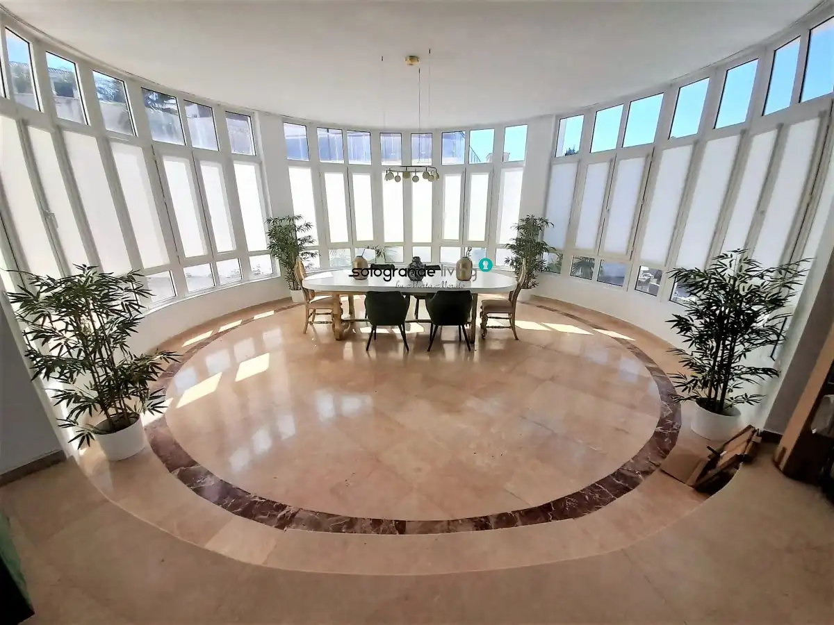 Dining room of Houses for sale in La Línea de la Concepción  with Air Conditioner, Private garden and Terrace