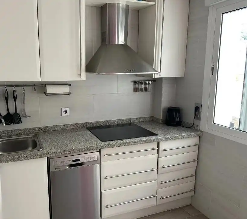 Cocina de Piso en venta en Alicante / Alacant con Terraza y Balcón