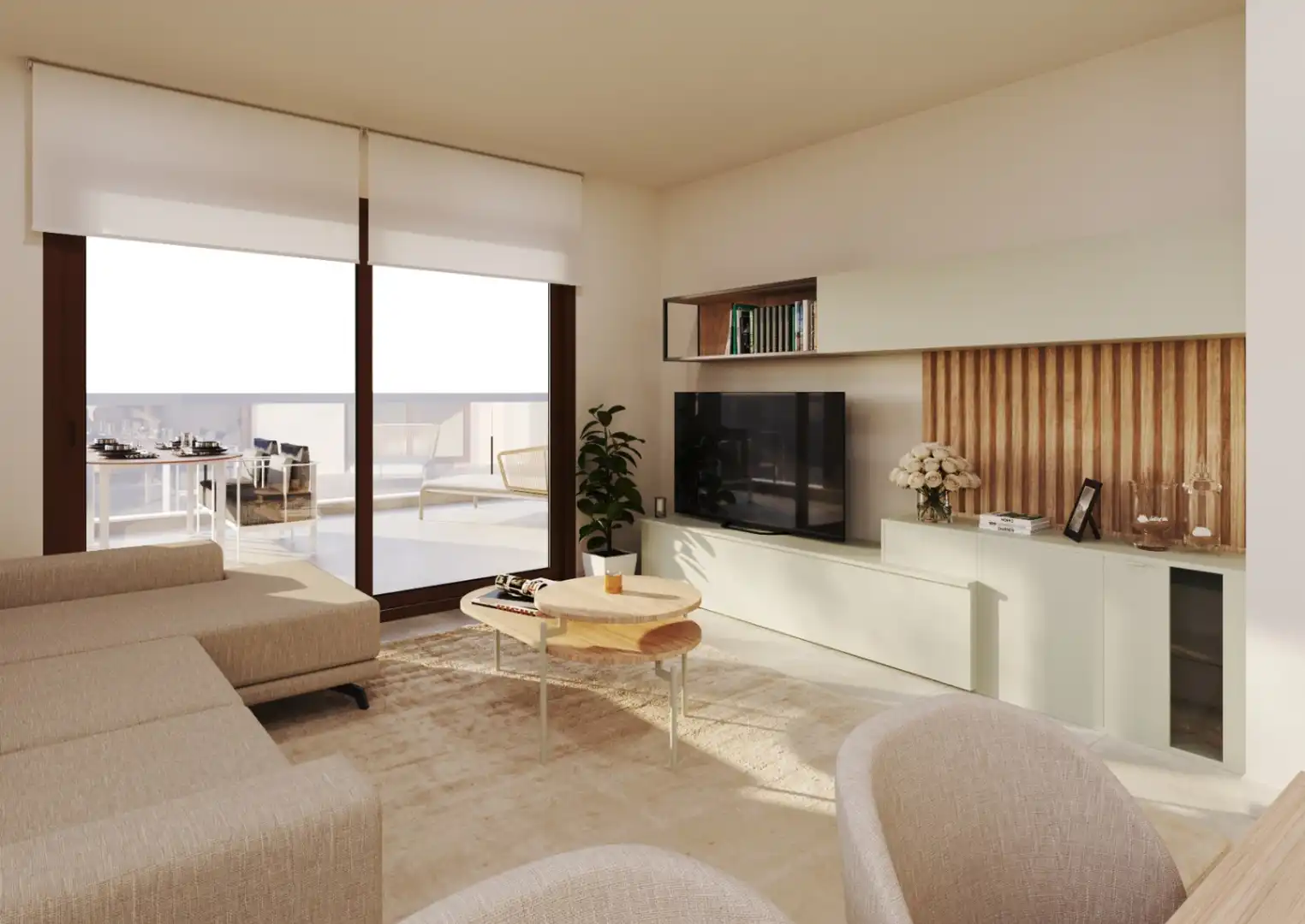 Living room of Flat for sale in Capdepera  with Terrace and Swimming Pool