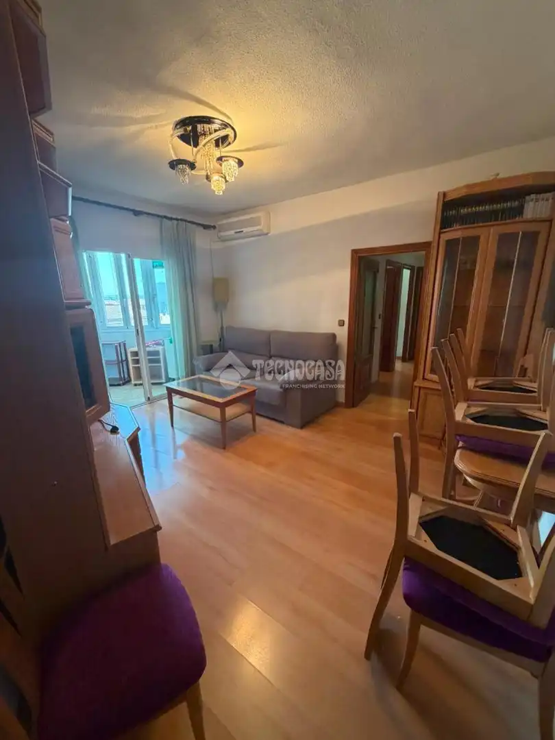 Wohnzimmer von Wohnung zur Miete in Getafe mit Klimaanlage, Heizung und Möbliert