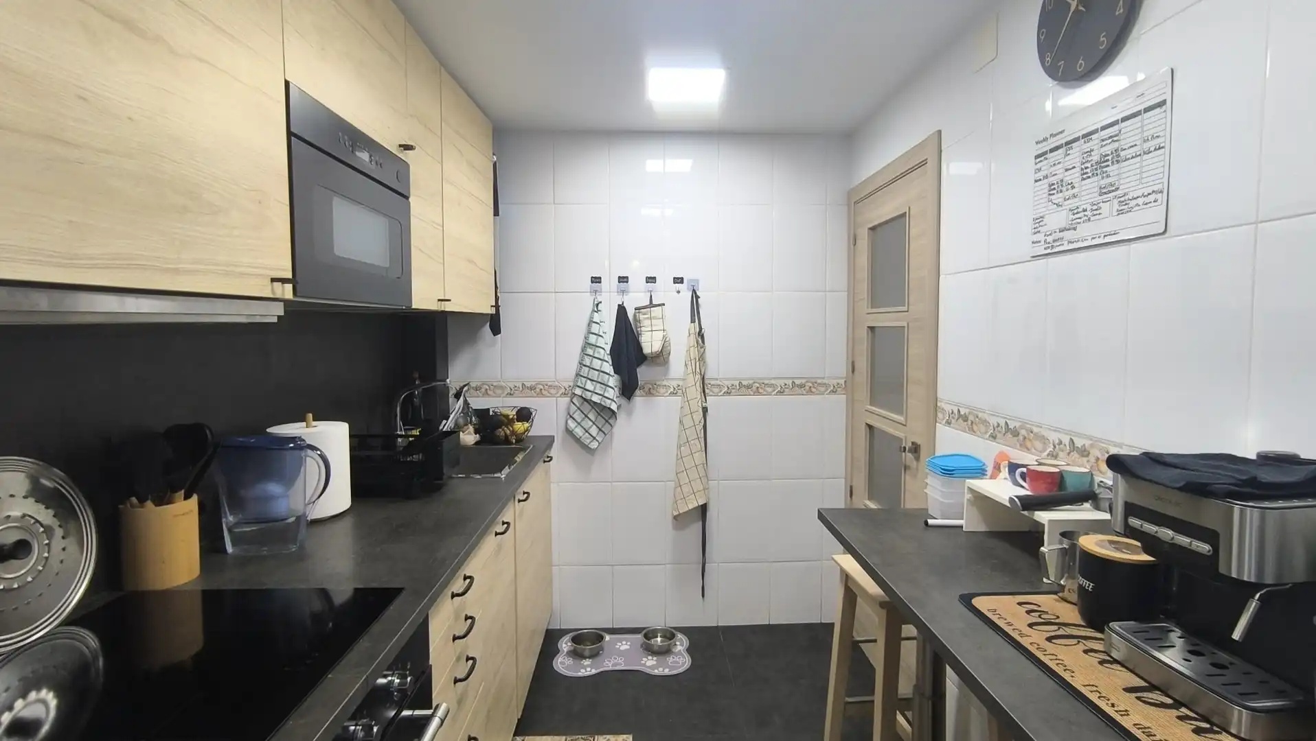Küche von Wohnung zum Verkauf in Tarragona mit Klimaanlage, Parkett und Terrasse