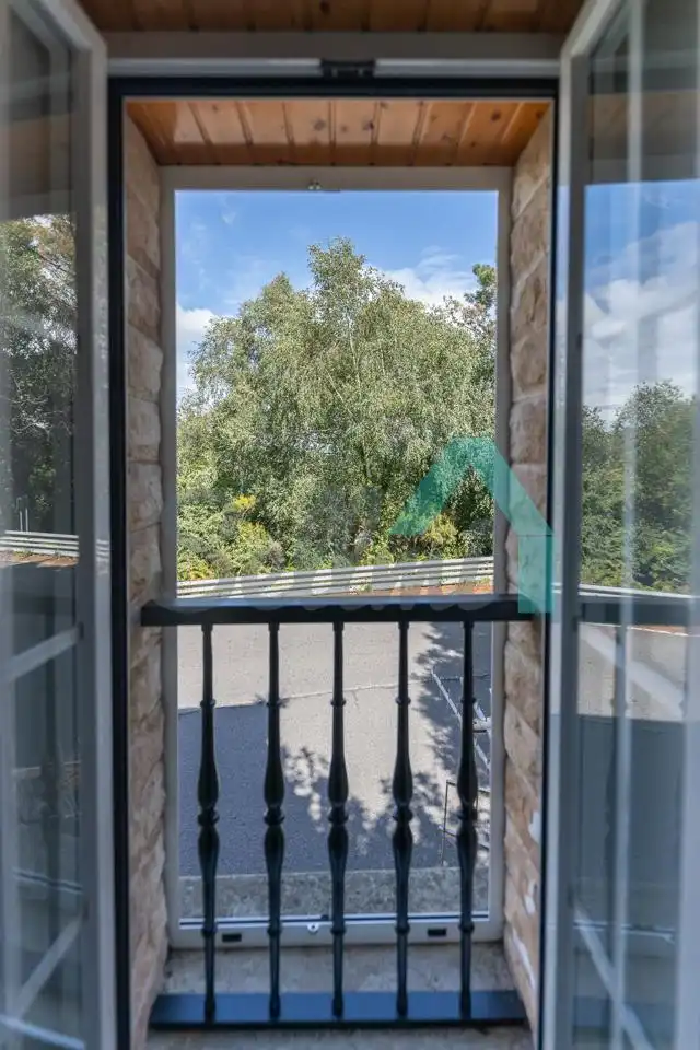 Balcony of Houses for sale in Coaña  with Heating, Terrace and Furnished