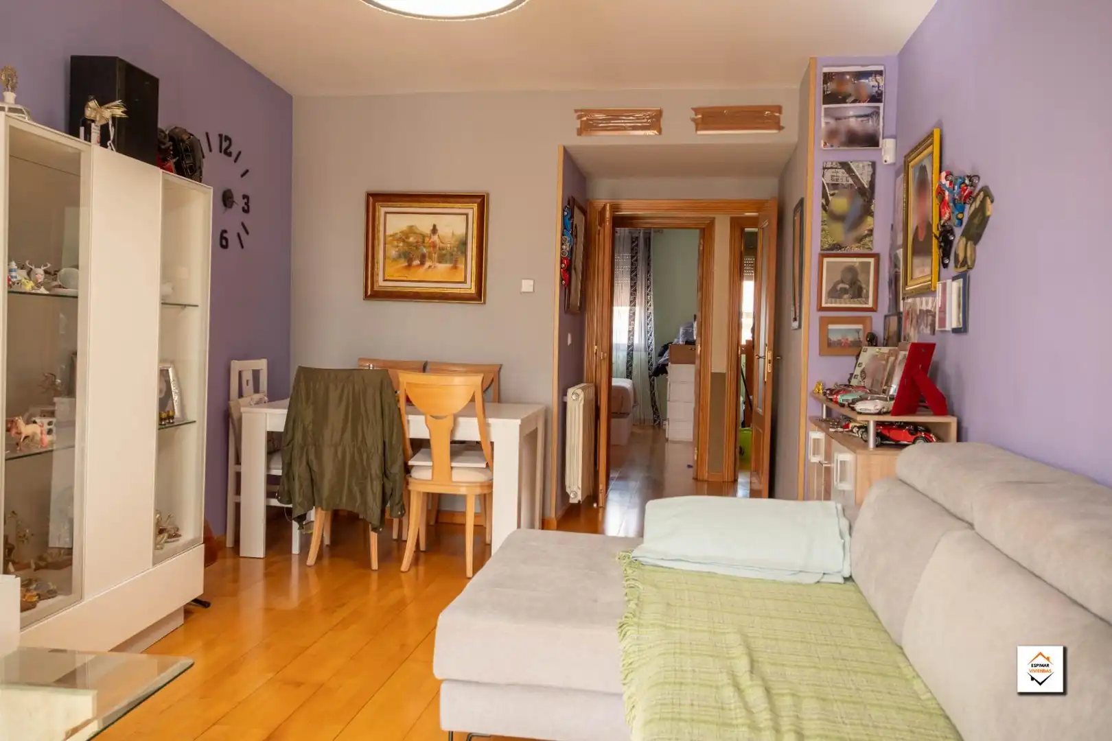 Bedroom of Flat for sale in Zaragoza  with Air Conditioner, Heating and Terrace