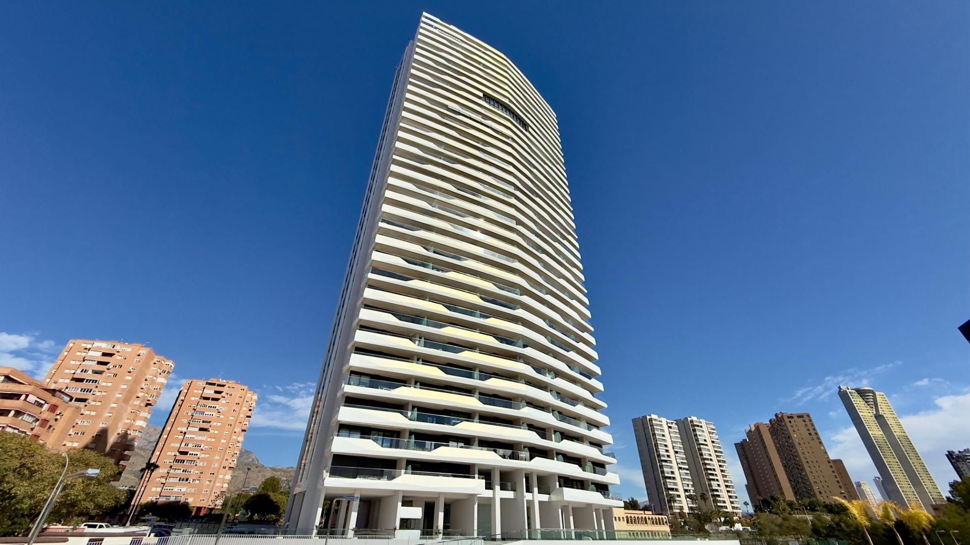 Exterior view of Apartment to rent in Benidorm  with Air Conditioner, Heating and Terrace