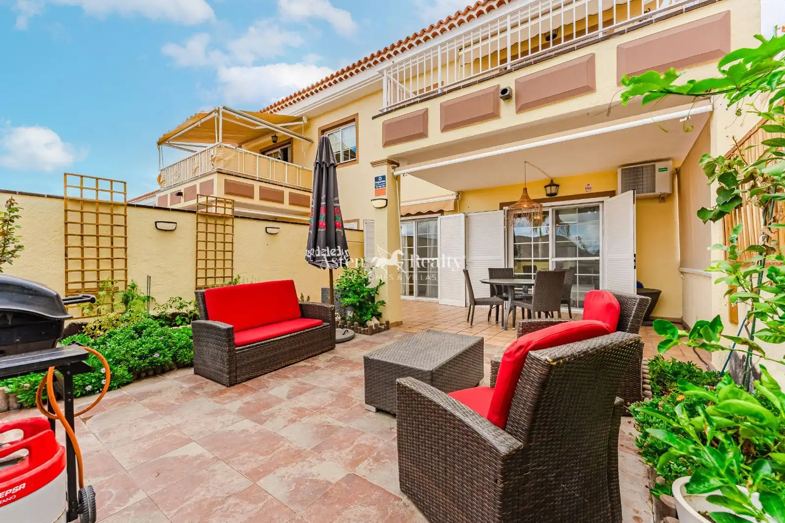 Terraza de Apartamento en venta en Arona con Aire acondicionado, Jardín privado y Terraza