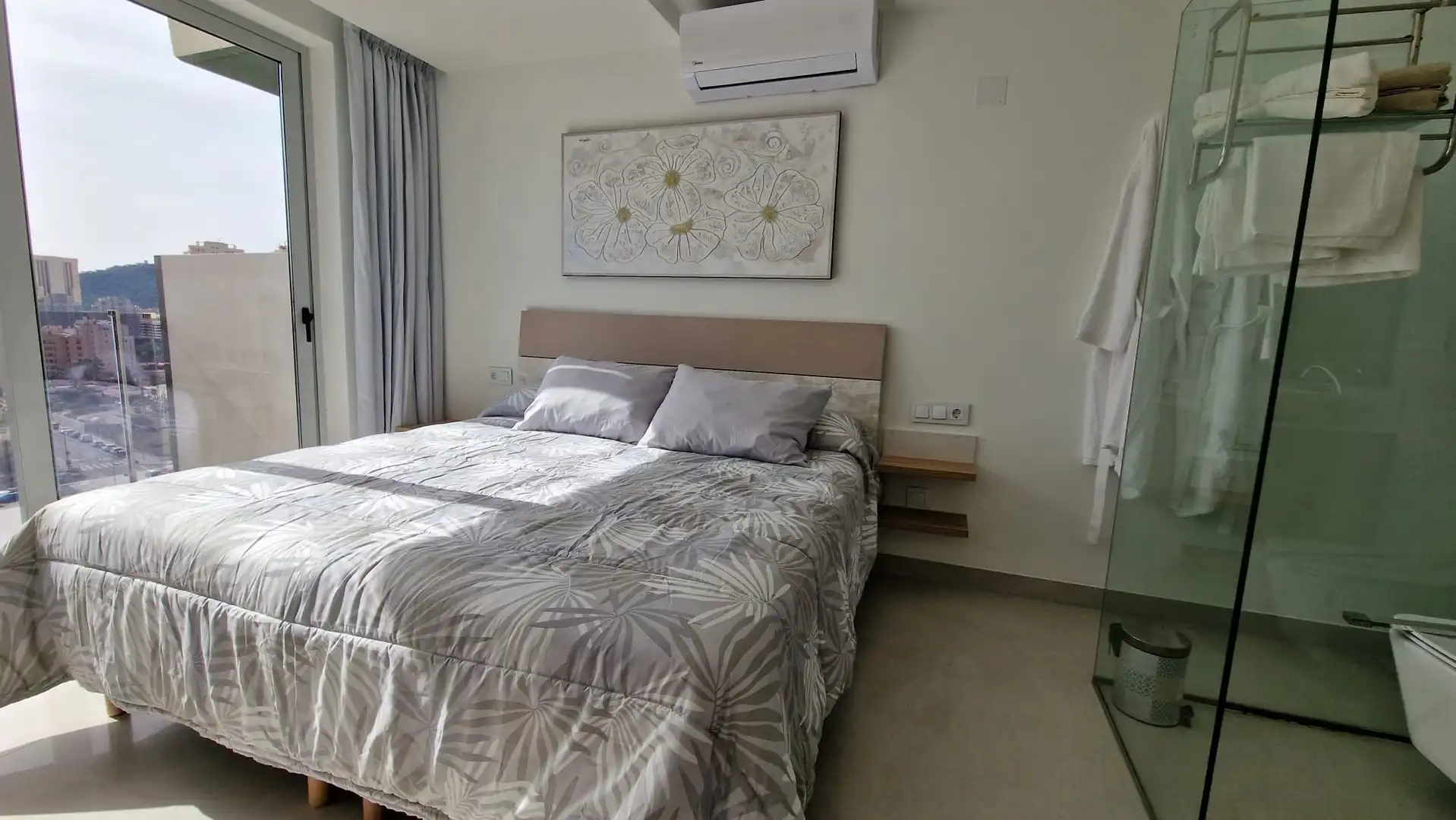 Dormitori de Apartament en venda en Finestrat amb Aire condicionat, Calefacció i Jardí privat