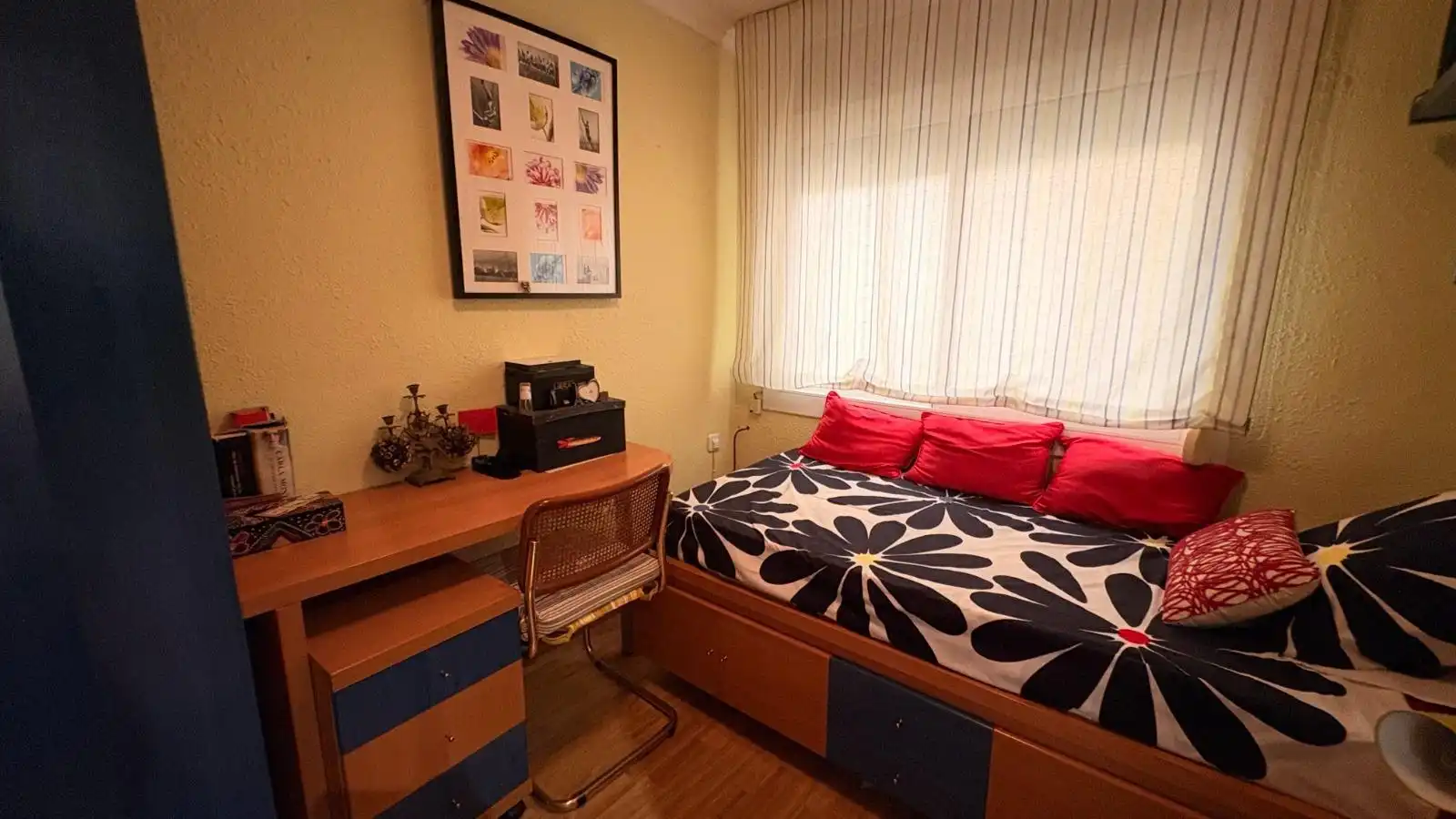 Schlafzimmer von Wohnung zum Verkauf in L'Hospitalet de Llobregat mit Parkett