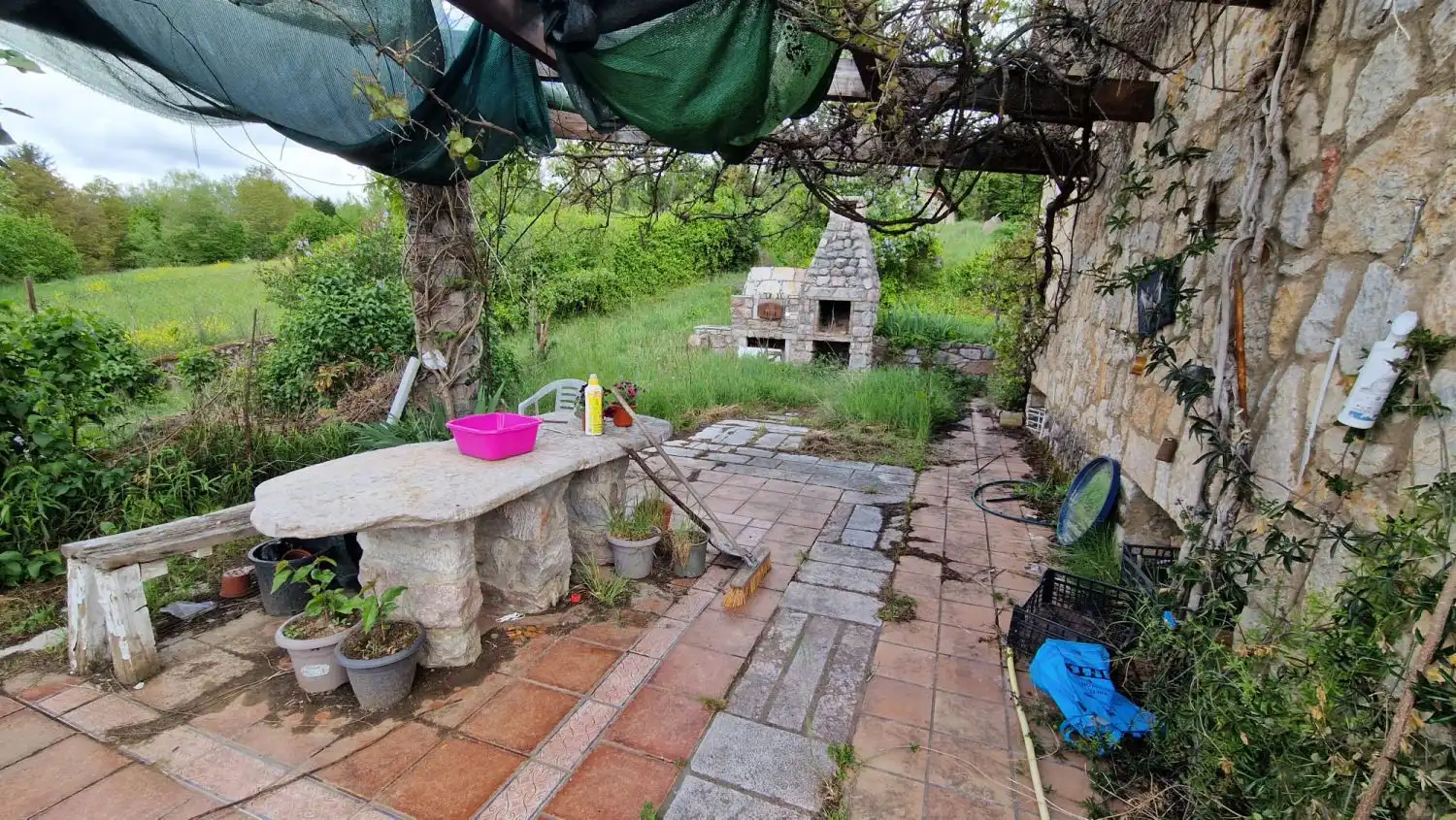 Terraza de Casa o chalet en venta en Santa María de Ordás con Calefacción y Terraza