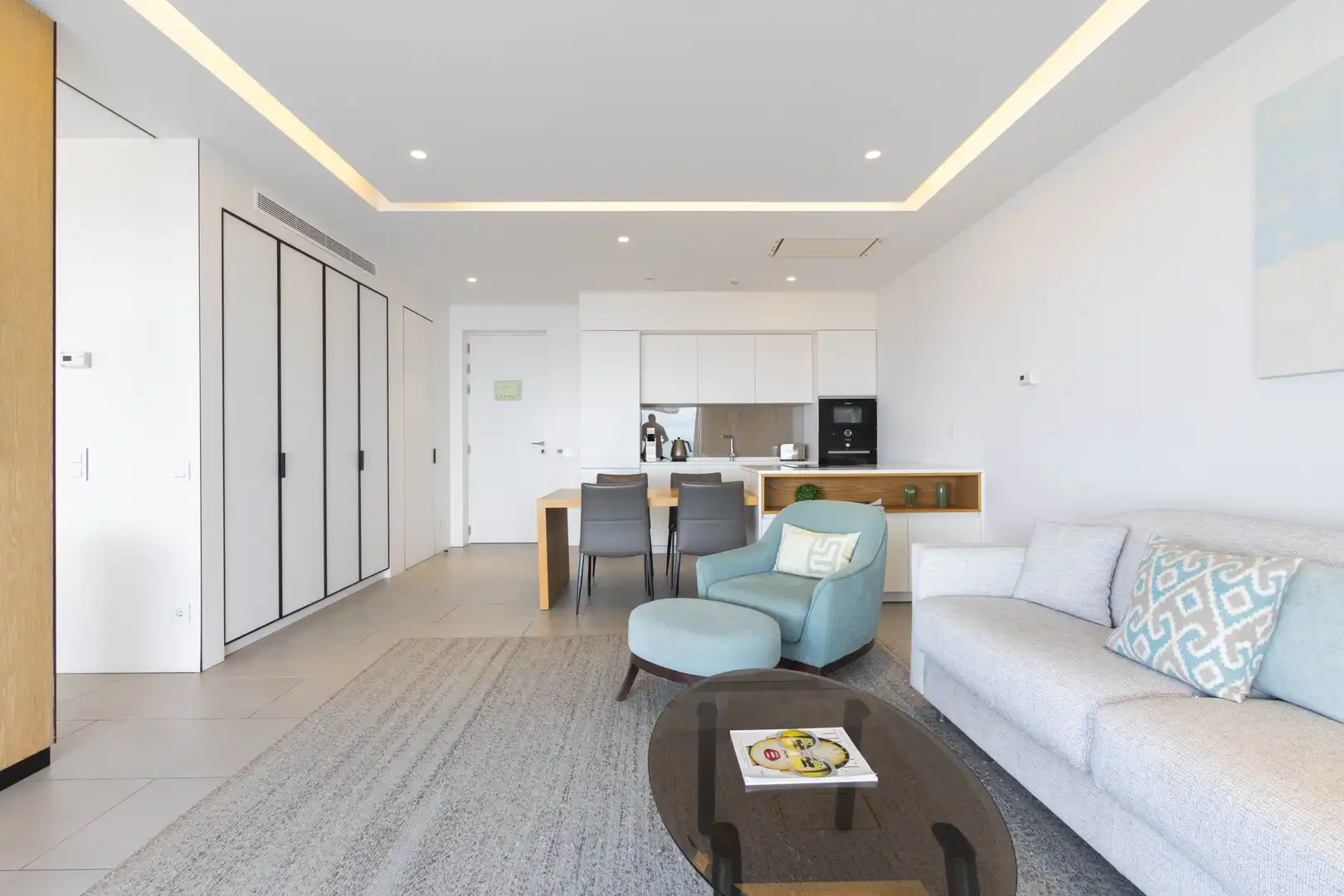 Wohnzimmer von Wohnungen zum Verkauf in Adeje mit Klimaanlage, Terrasse und Abstellraum