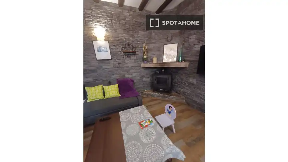 Living room of Flat for rent in Sueca  with Air Conditioner, Heating and Furnished