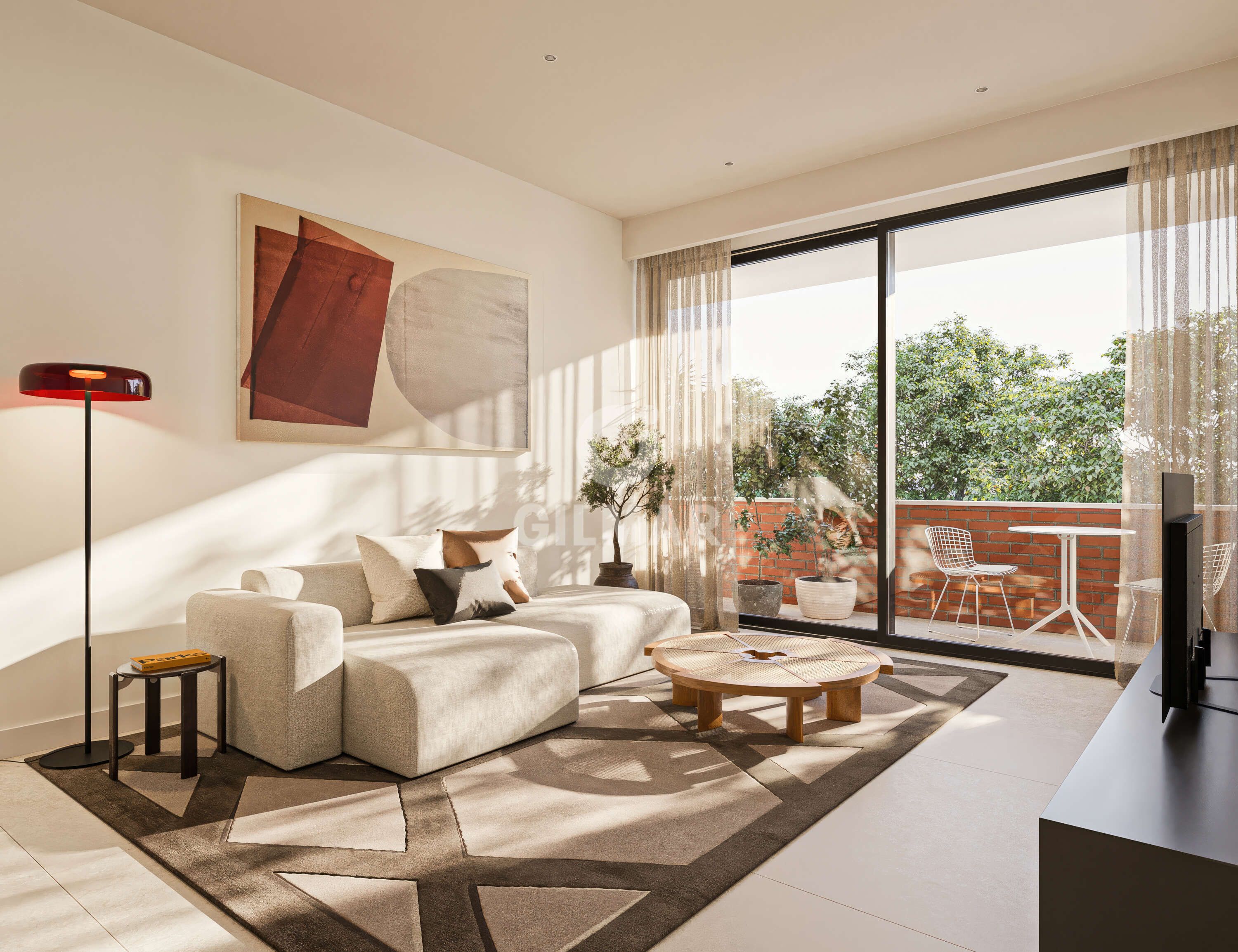 Sala de estar de Planta baja en venta en  Madrid Capital con Calefacción, Trastero y Piscina