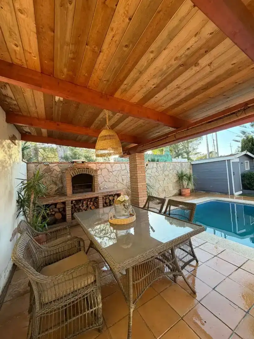 Terrassa de Casa o xalet en venda en L'Ametlla de Mar  amb Piscina i Balcó