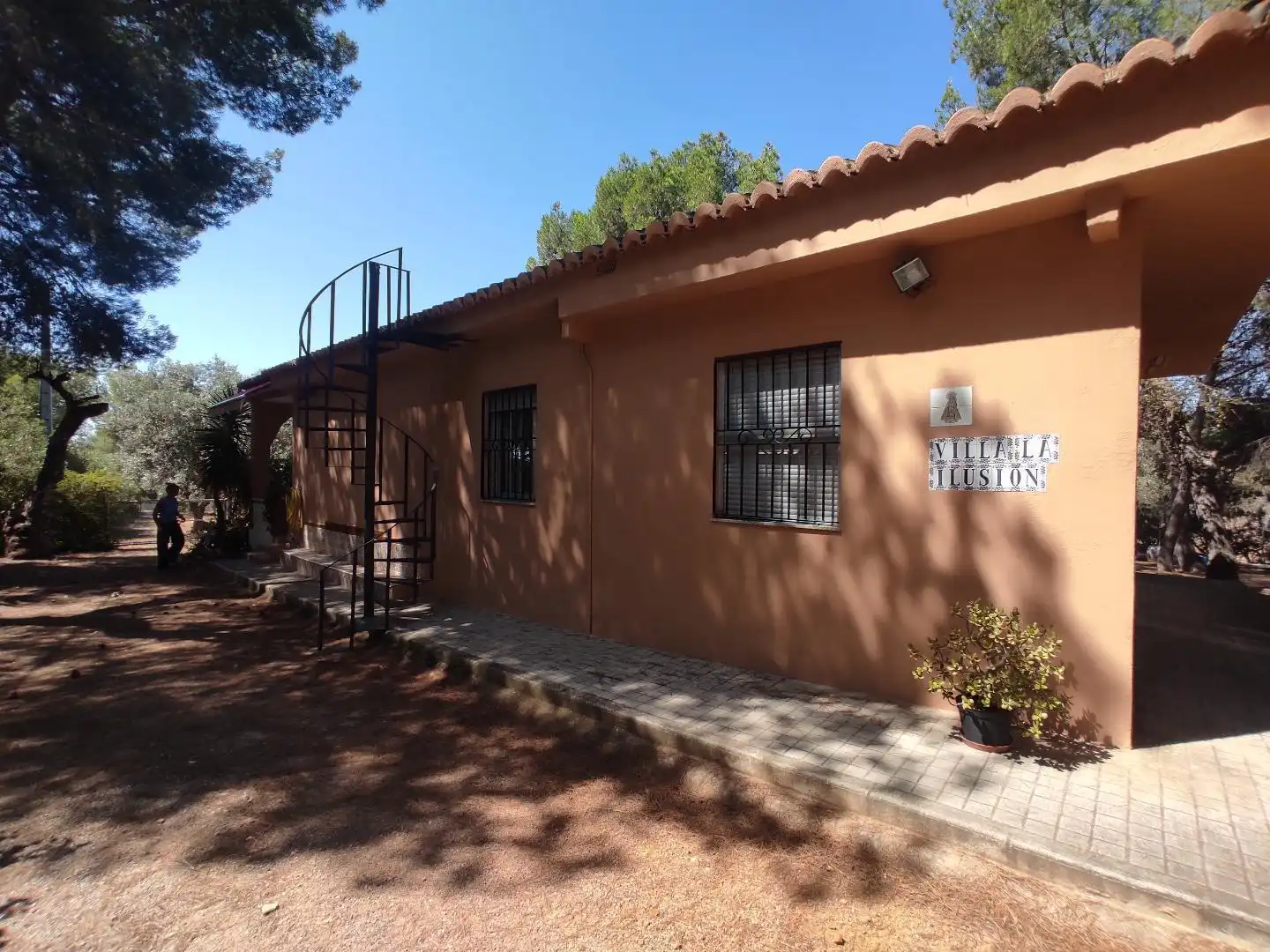 Außenansicht von Haus oder Chalet zum Verkauf in Náquera mit Terrasse, Abstellraum und Schwimmbad