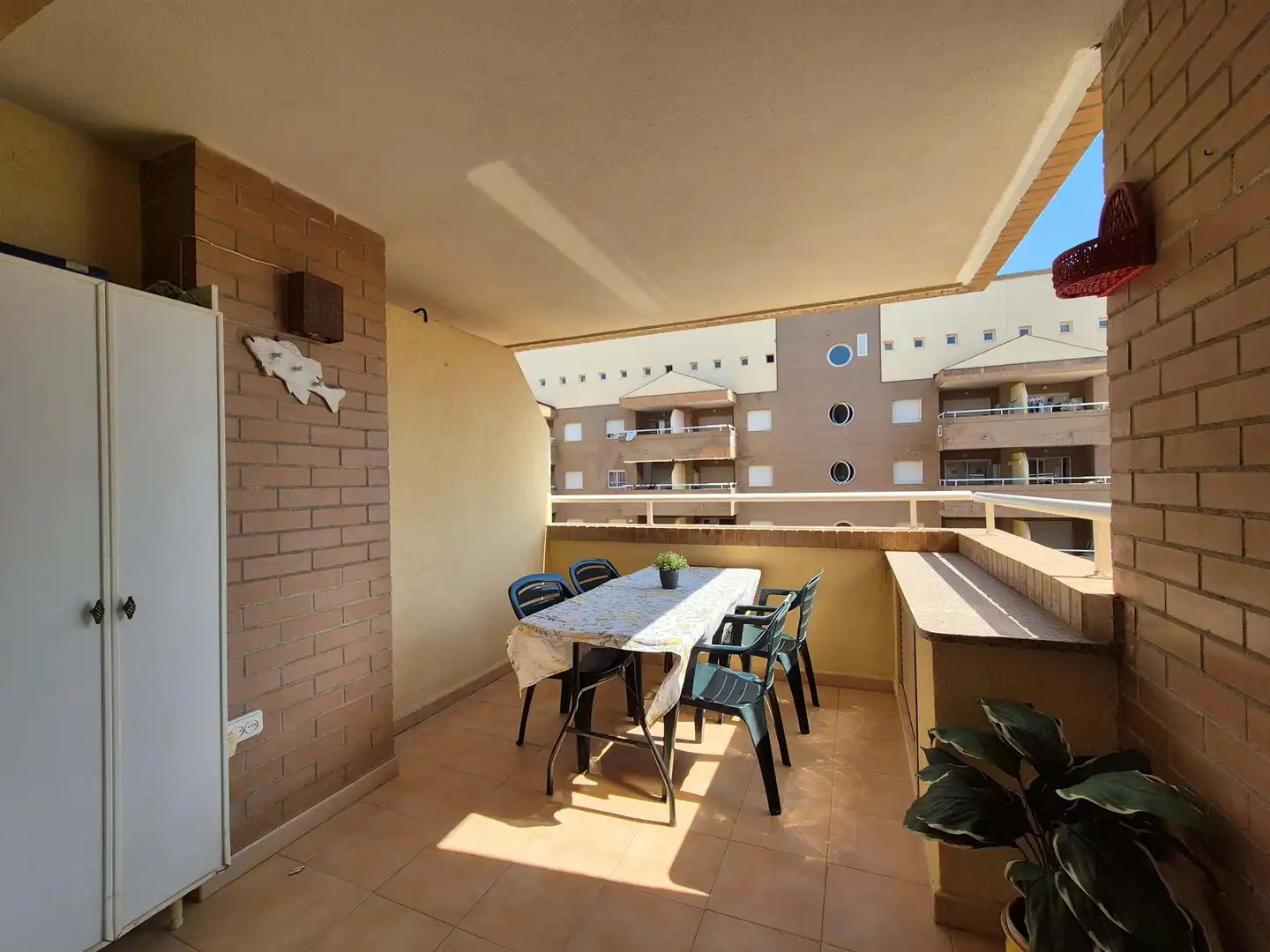 Terrace of Flat for sale in Oropesa del Mar / Orpesa  with Air Conditioner, Heating and Terrace