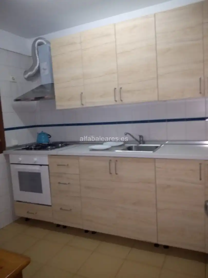 Cuina de Casa o xalet en venda en Alcúdia amb Terrassa, Traster i Moblat