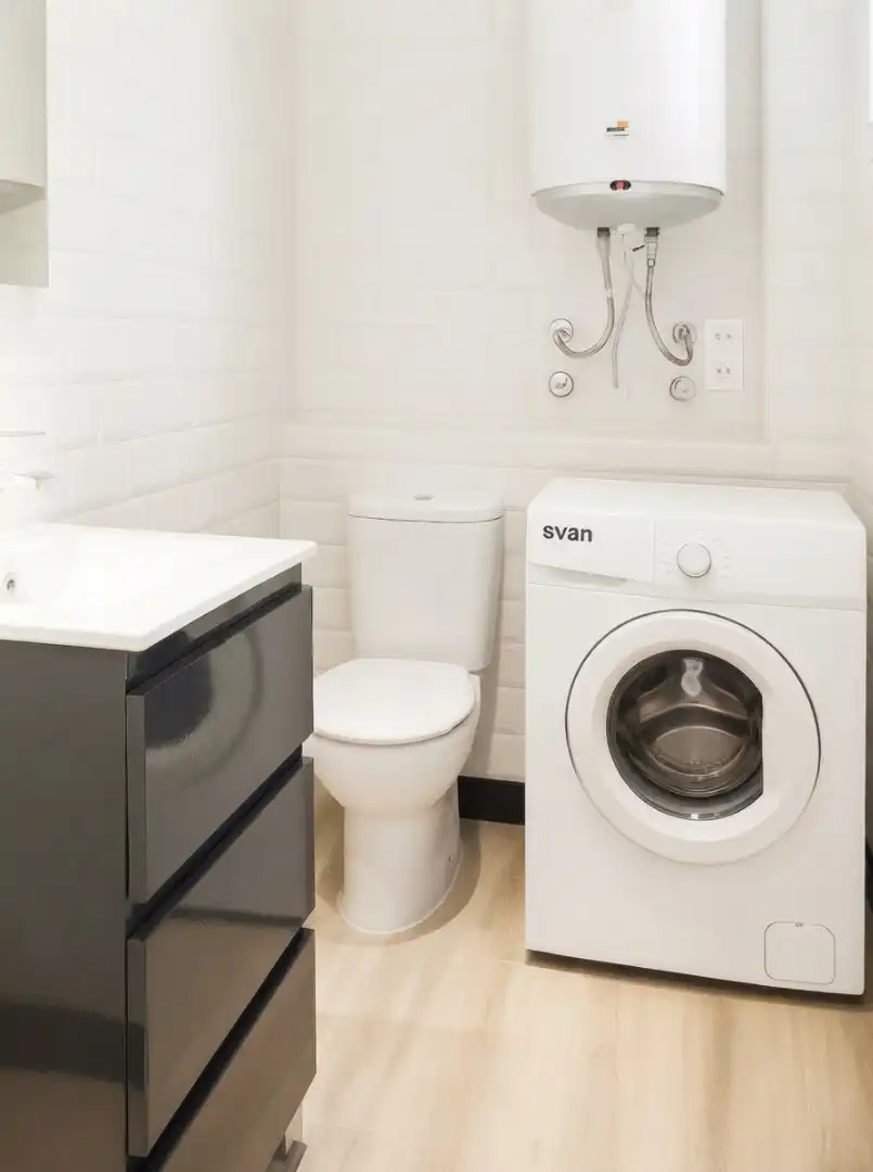 Bathroom of Flat for sale in Manilva  with Air Conditioner, Heating and Terrace