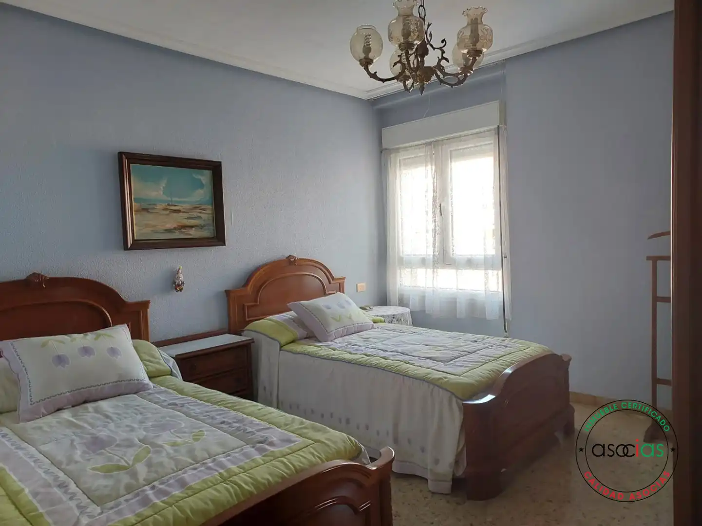 Bedroom of Flat for sale in Gijón   with Heating, Private garden and Storage room