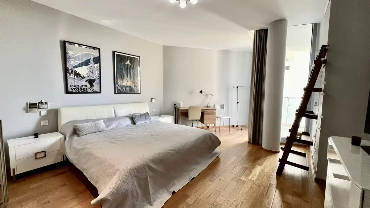 Dormitori de Casa adosada de lloguer en Marbella amb Aire condicionat, Terrassa i Traster