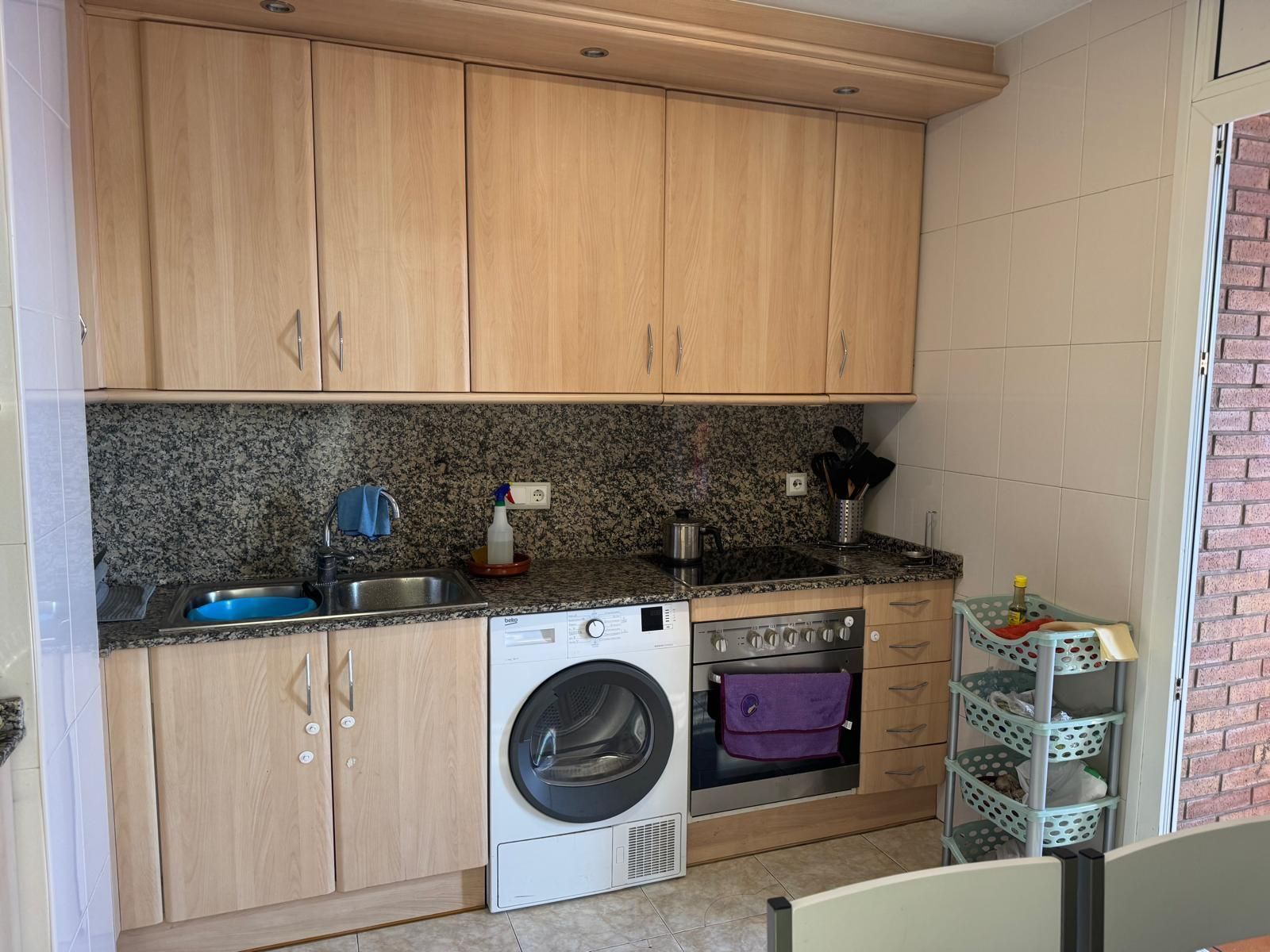 Cuina de Dúplex en venda en  Lleida Capital amb Aire condicionat, Calefacció i Terrassa