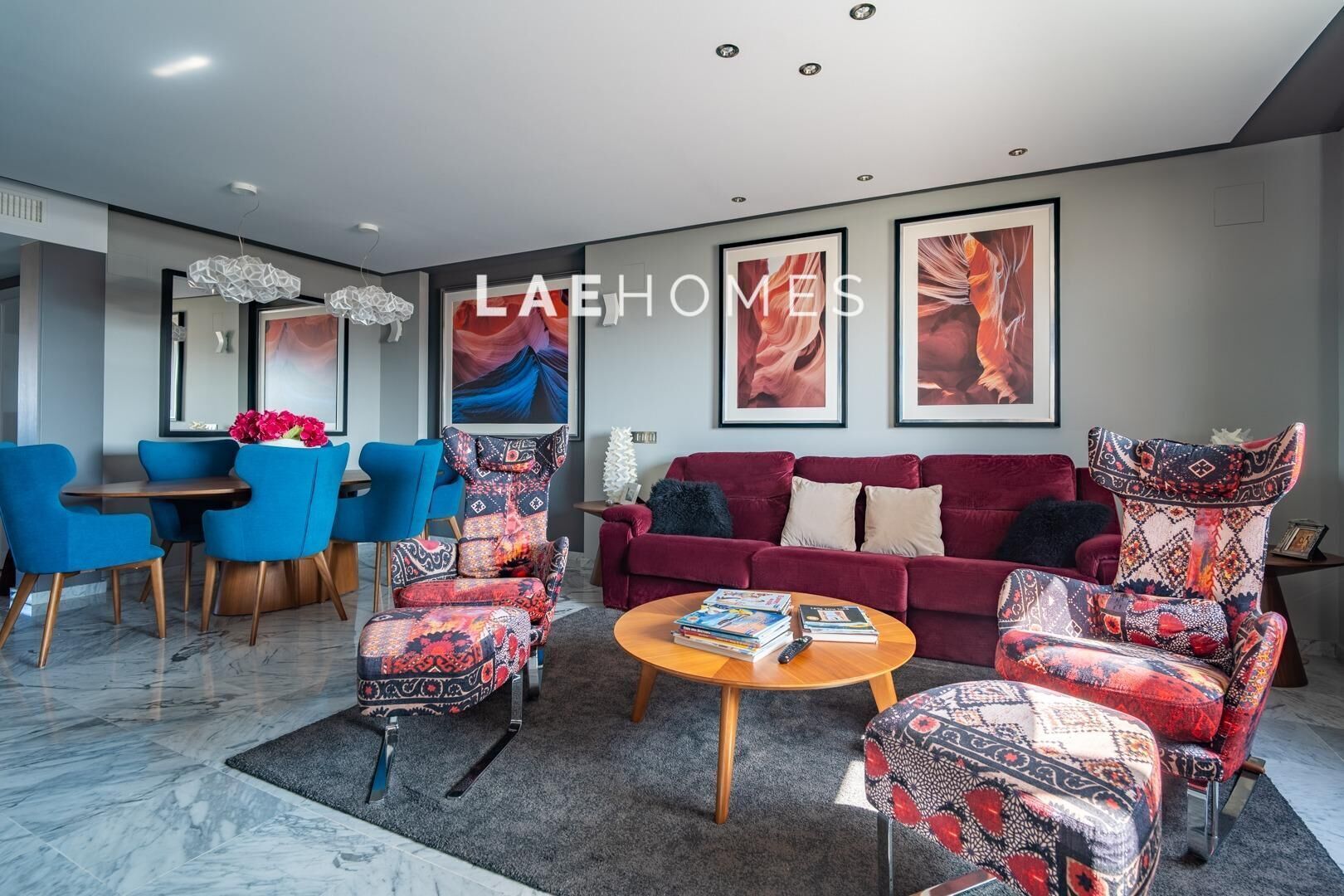 Living room of Attic for sale in Málaga Capital  with Air Conditioner, Heating and Terrace