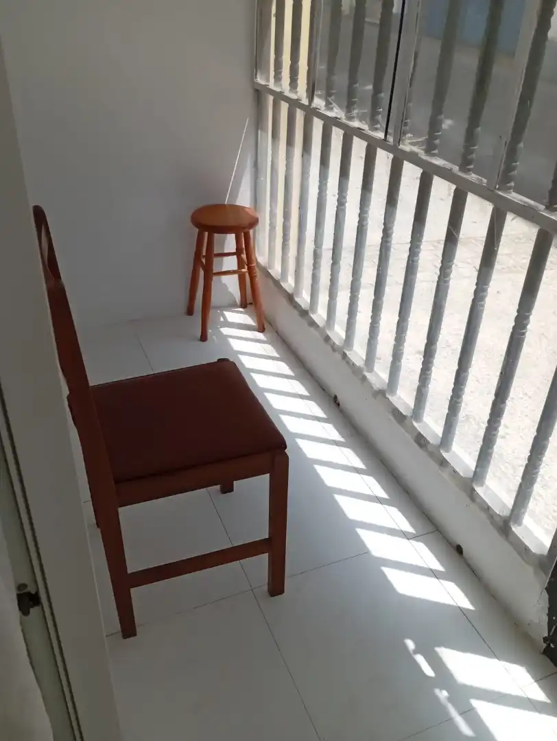 Balcony of Flat for rent in Porto do Son  with Furnished