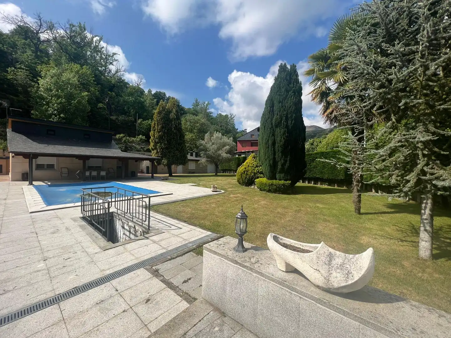 Jardí de Casa o xalet en venda en Ponferrada amb Jardí privat i Moblat