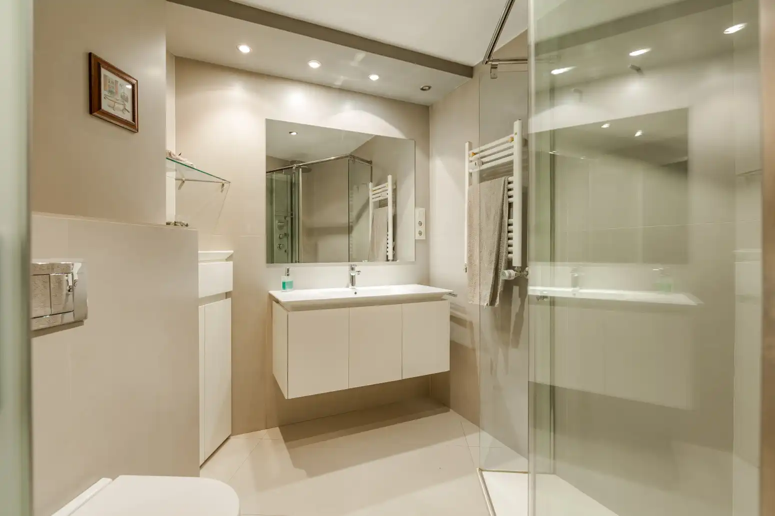 Baño de Piso en venta en  Pamplona / Iruña con Calefacción, Terraza y Amueblado