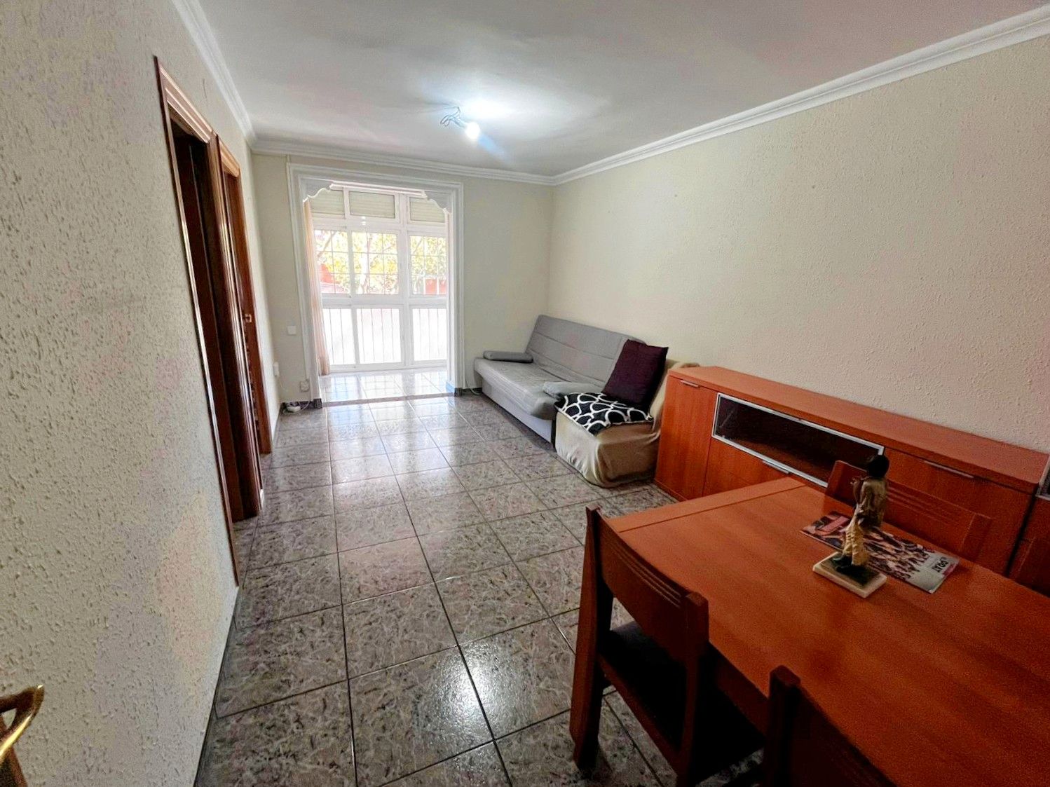 Sala d'estar de Pis en venda en El Prat de Llobregat amb Balcó