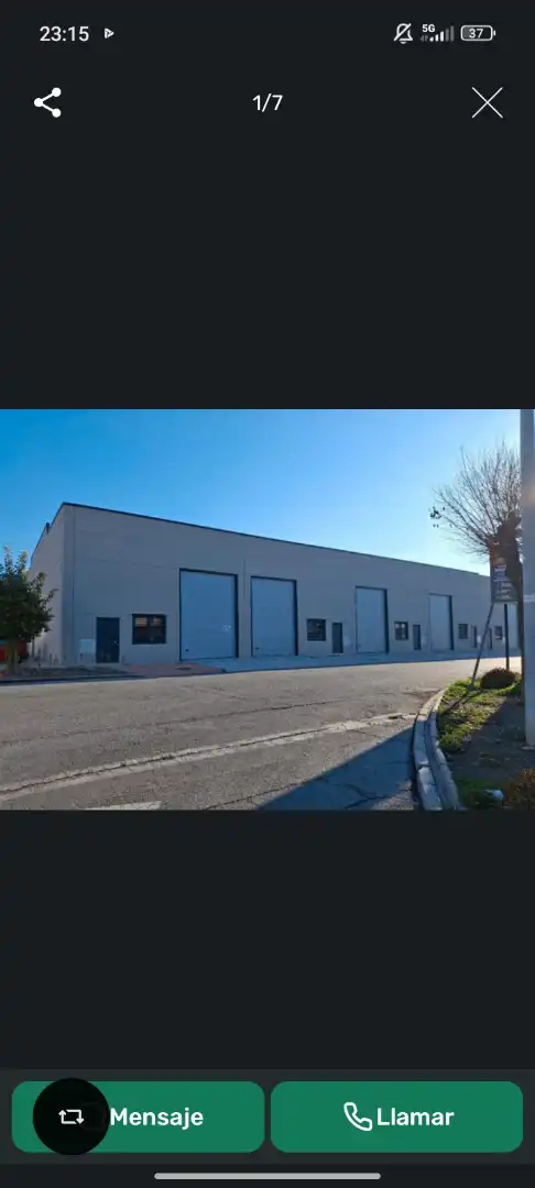 Vista exterior de Nau industrial de lloguer en Albolote