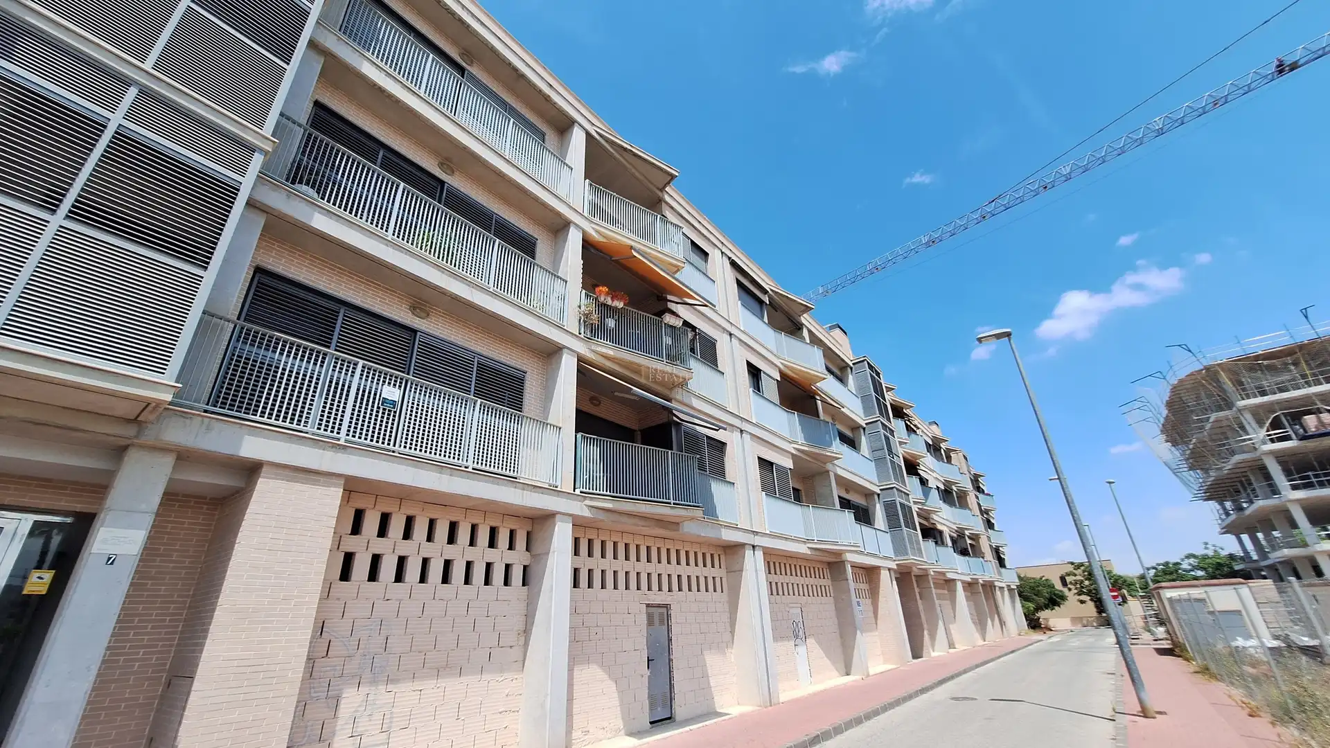 Vista exterior de Piso en venta en Murcia con Aire acondicionado, Trastero y Balcón