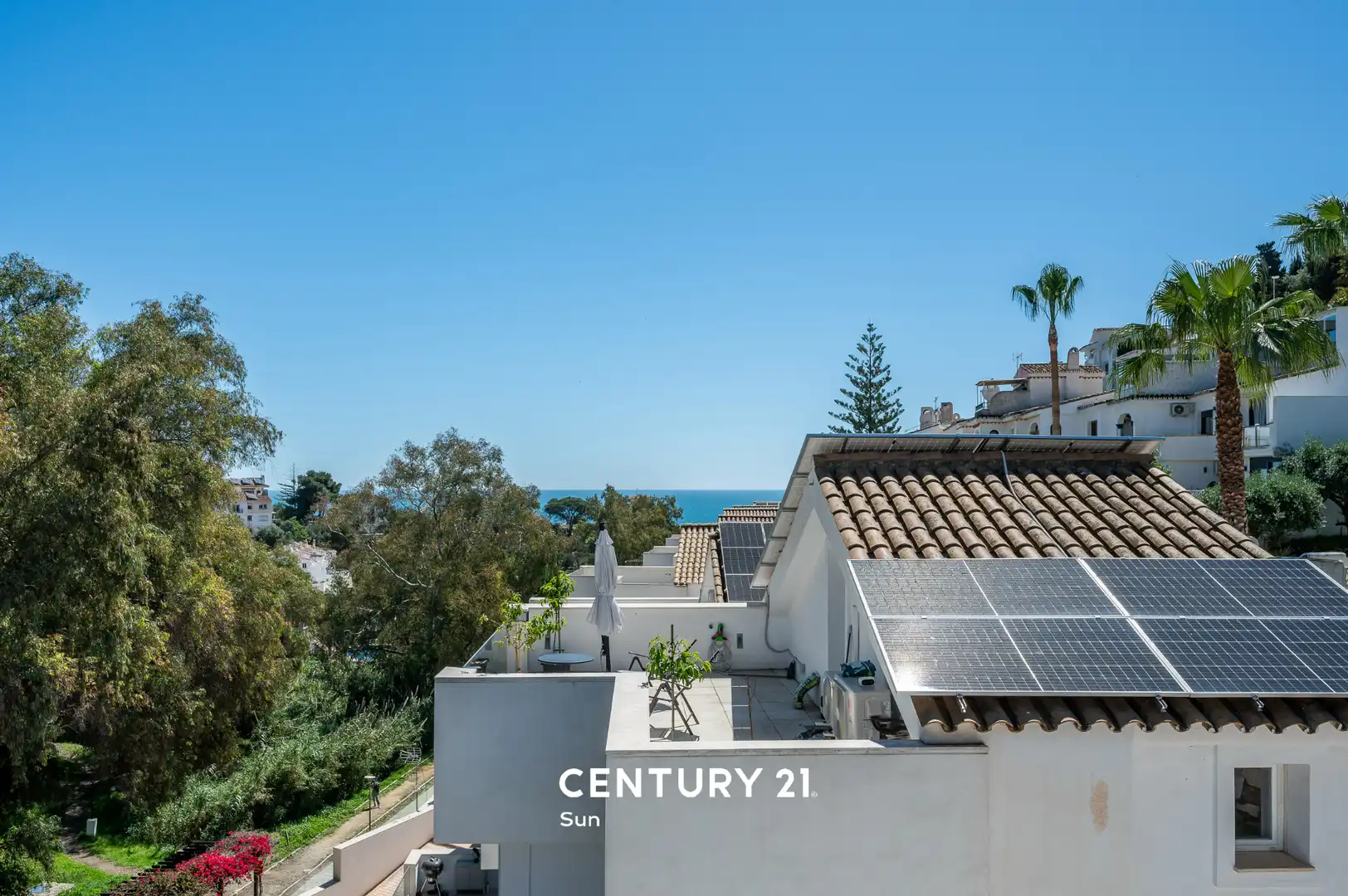 Exterior view of Houses for sale in Benalmádena  with Air Conditioner and Furnished