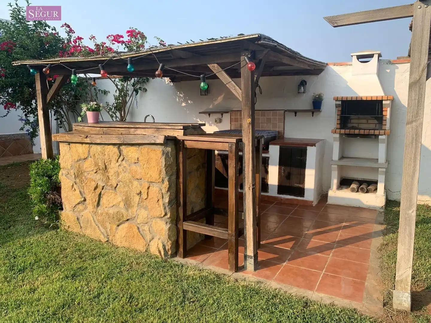 Jardín de Casa o chalet en venta en Conil de la Frontera con Aire acondicionado, Jardín privado y Terraza