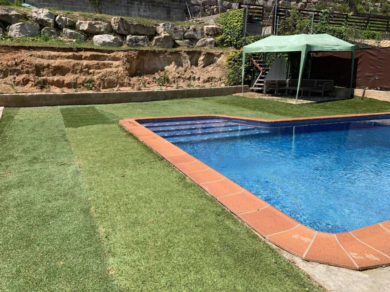 Piscina de Casa o xalet en venda en Bigues i Riells amb Aire condicionat, Calefacció i Jardí privat