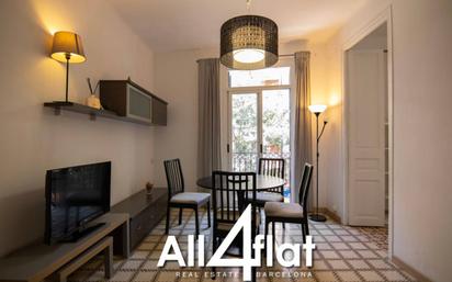 Exterior view of Flat to rent in  Barcelona Capital  with Heating, Furnished and Balcony