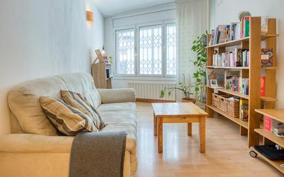 Sala d'estar de Pis en venda en  Barcelona Capital amb Aire condicionat i Calefacció