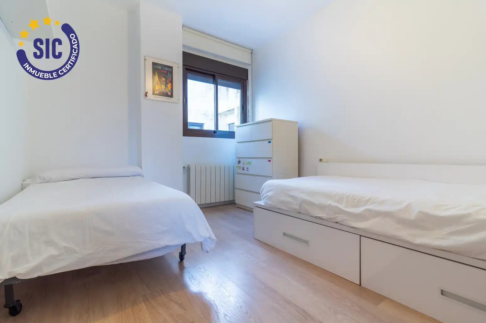 Schlafzimmer von Dachboden zum Verkauf in Sagunto / Sagunt mit Klimaanlage, Heizung und Parkett