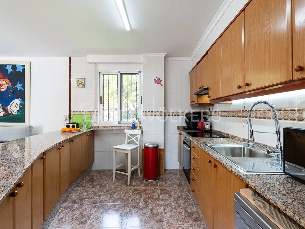 Cuina de Casa o xalet en venda en Alberic amb Aire condicionat, Calefacció i Jardí privat