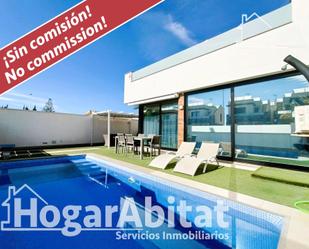 Exterior view of House or chalet for sale in San Pedro del Pinatar  with Air Conditioner, Terrace and Swimming Pool