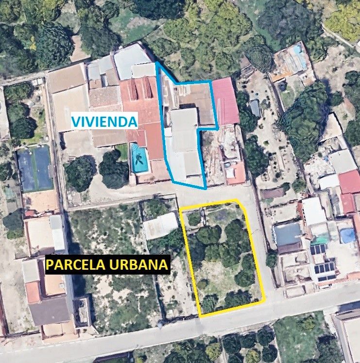 Exterior view of Single-family semi-detached for sale in  Murcia Capital  with Storage room