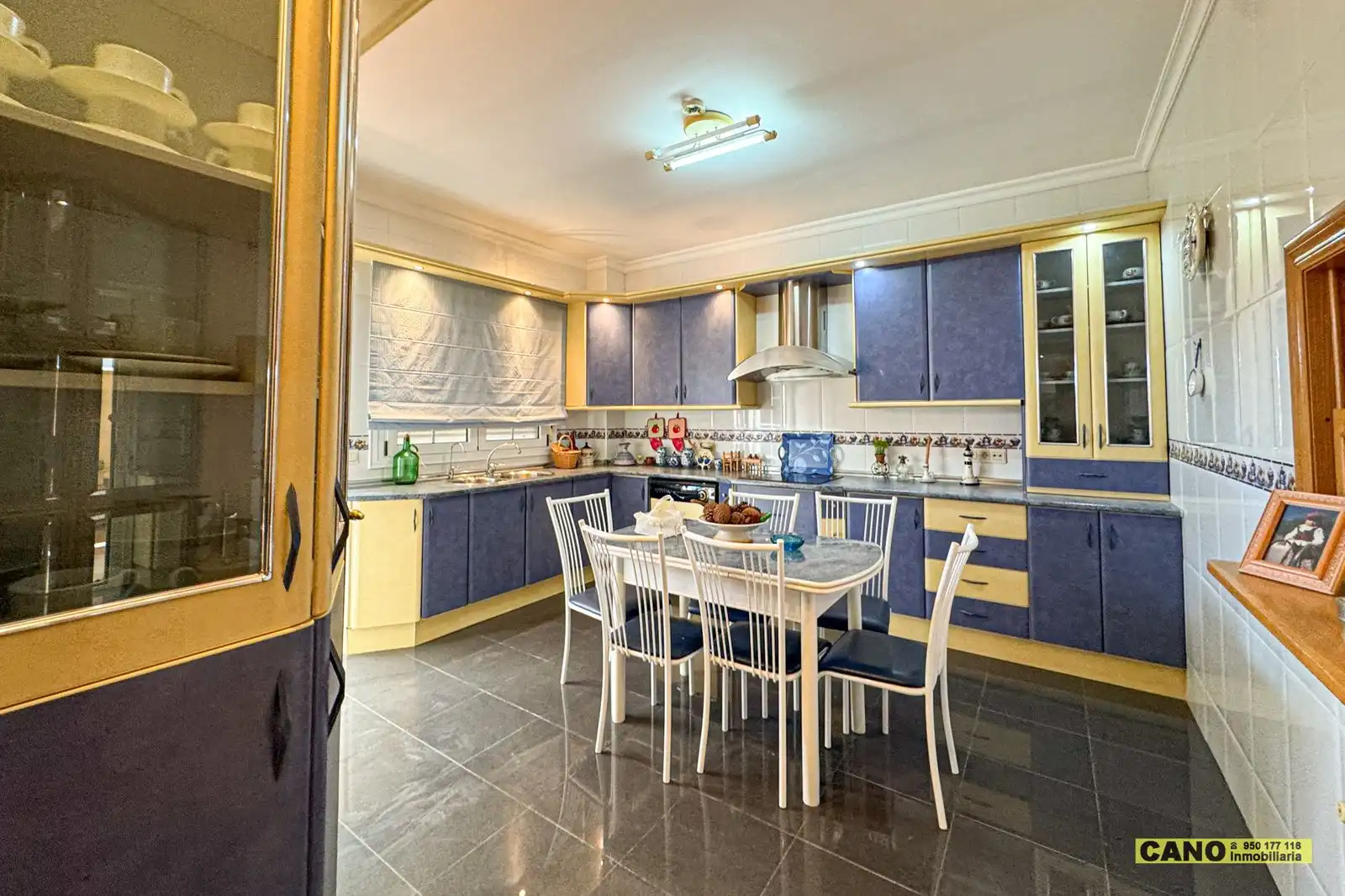 Kitchen of Houses for sale in Roquetas de Mar  with Air Conditioner, Heating and Terrace
