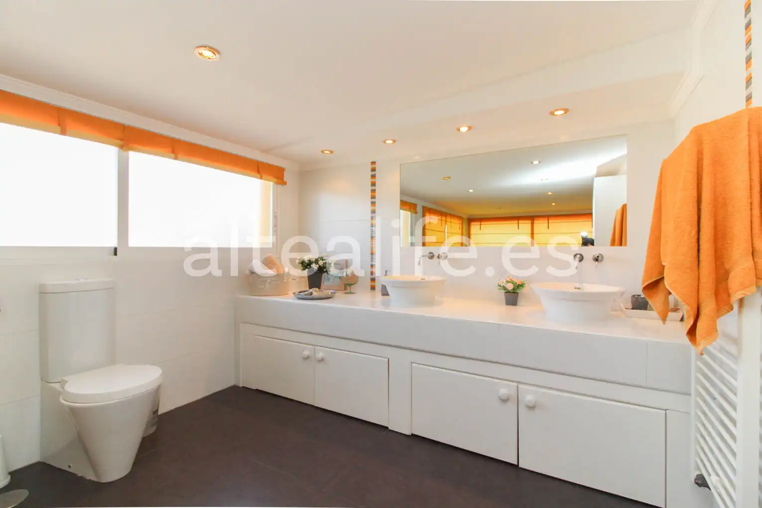 Baño de Casa o chalet en venta en La Nucia con Aire acondicionado, Jardín privado y Terraza