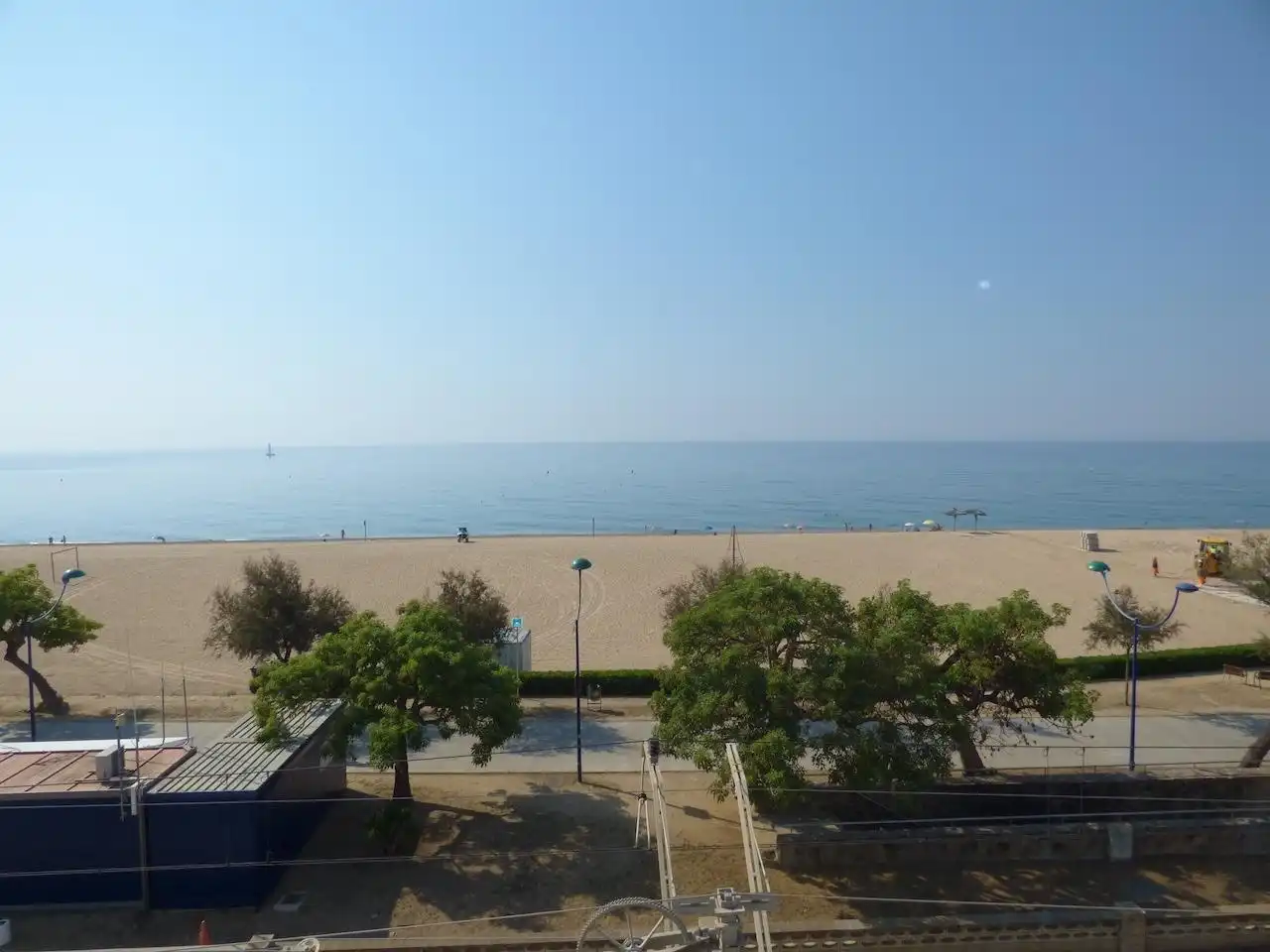 Vista exterior de Pis en venda en Malgrat de Mar amb Calefacció