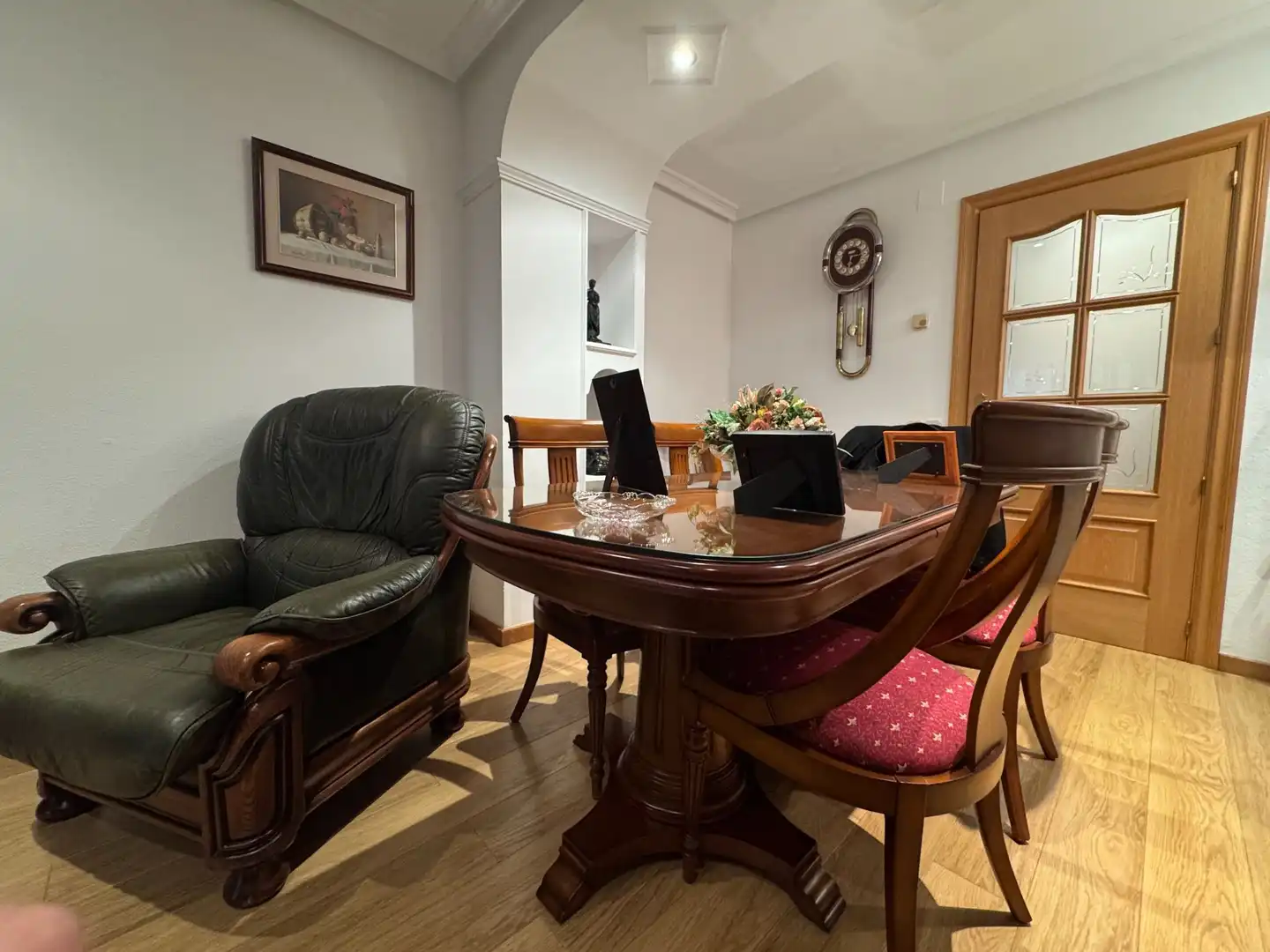Esszimmer von Wohnung zum Verkauf in Girona mit Klimaanlage, Heizung und Möbliert