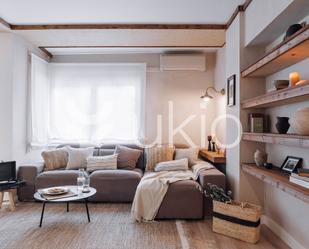 Living room of Apartment to rent in  Barcelona Capital  with Air Conditioner, Heating and Furnished