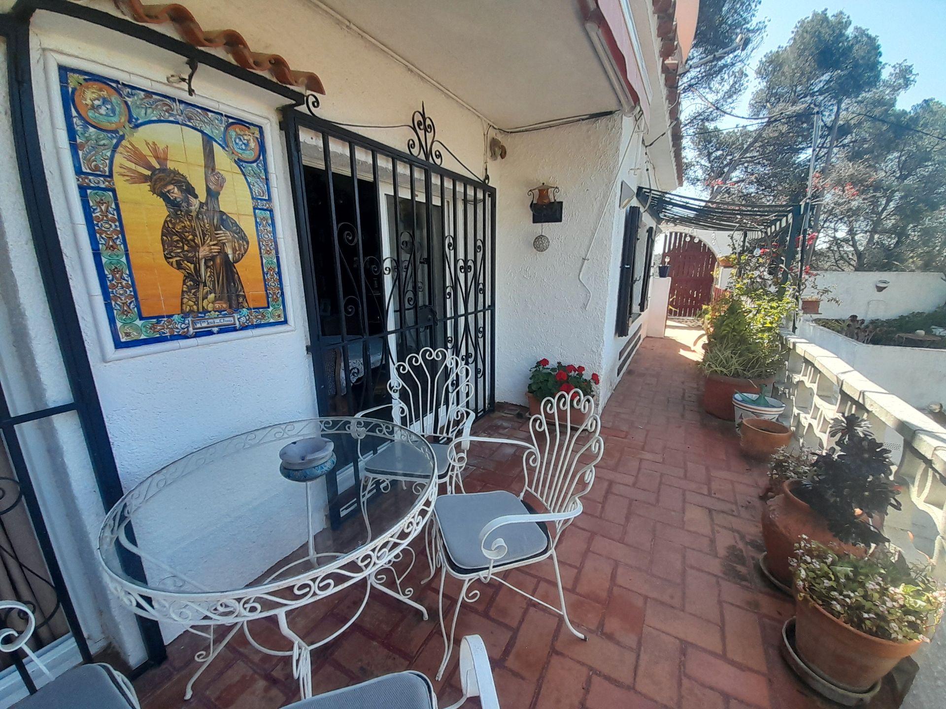 Terrassa de Casa o xalet en venda en Sant Pere de Ribes amb Calefacció, Jardí privat i Terrassa