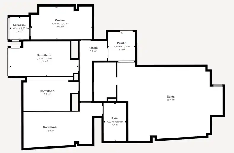 Piso en venta en CL CALERUEGA 106MADRID (MADRID), 106, Costillares
